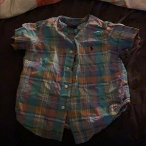 plaid button up shirt